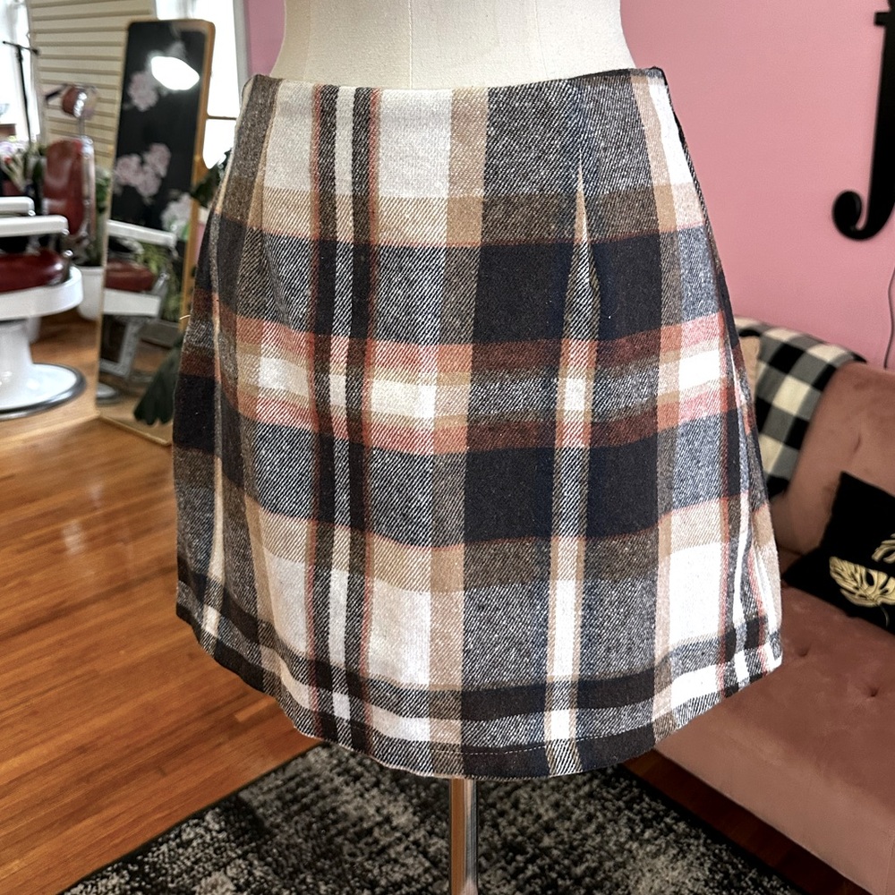 Plaid Skirt